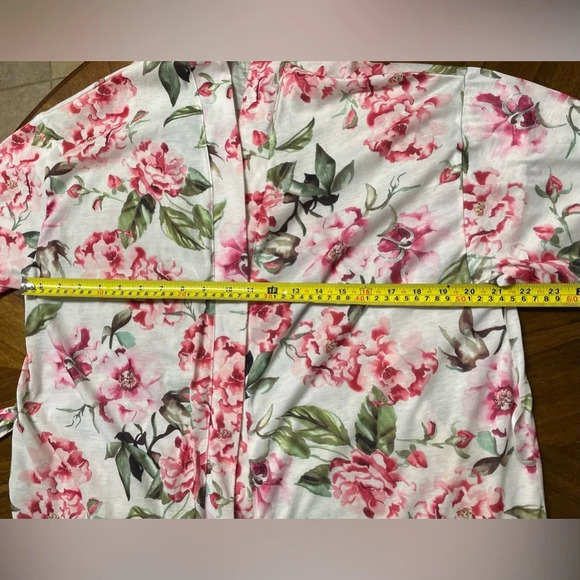 Show Me Your Mumu Brie Robe Garden of Bloom Floral Lightweight ONE SIZE - Picture 5 of 9